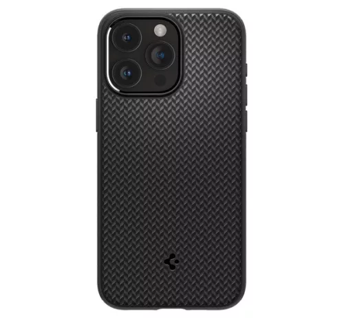 Spigen Mag Armor MagFit Apple iPhone 15 Pro tok, MagSafe, Matte Black, fekete