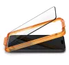 Spigen AlignMaster Glas.tR Apple iPhone 15 Pro Tempered kijelzővédő fólia (2db)