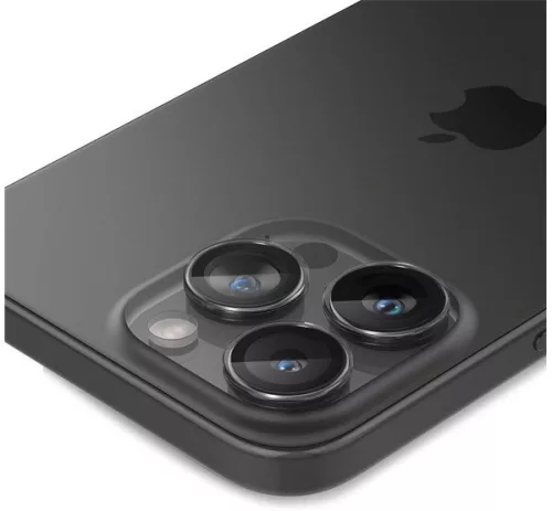Spigen Glas.tR EZ Fit Optik Pro Apple iPhone 14 Pro / 14 Pro Max / 15 Pro / 15 Pro Max / 16 Pro / 16 Pro Max / 17 Pro / 17 Pro Max, Tempered kameralencse-védő fólia (2db)