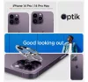 Spigen Glas.tR Optik Apple 16 Pro / 16 Pro Max / 15 Pro / 15 Pro Max / 14 Pro / 14 Pro Max Tempered kameravédő fólia (2db)