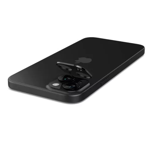 Spigen Glas.tR Optik Apple iPhone 15 / 14 / 15 Plus / 14 Plus Tempered kameravédő fólia, fekete (2db)