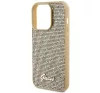 Guess Disco Metal Script Apple iPhone 15 Pro hátlap tok, arany