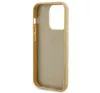 Guess Disco Metal Script Apple iPhone 15 Pro hátlap tok, arany