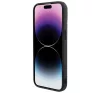 Guess Disco Metal Script Apple iPhone 15 Pro hátlap tok, fekete