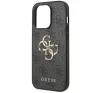 Guess 4G Big Metal Logo Apple iPhone 15 Pro Max hátlap tok, szürke