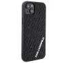 Karl Lagerfeld 3D Rubber Multi Logo Apple iPhone 15 Plus hátlap tok, fekete