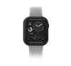 Uniq Nautic Apple Watch 45mm műanyag tok, kijelzővédő felülettel, fekete