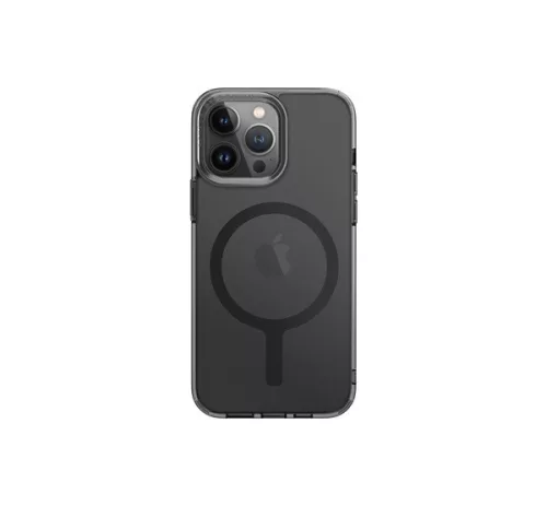 Uniq Lifepro Xtreme Apple iPhone 15 Pro Max Magsafe Szilikon tok, matt-fekete