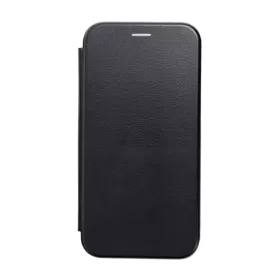   Forcell Elegance oldalra nyíló hátlap tok Samsung S24, ULTRA fekete