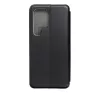 Forcell Elegance oldalra nyíló hátlap tok Samsung S24, ULTRA fekete