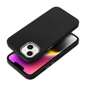   Frame Samsung Galaxy S24 Ultra közepesen ütésálló tok kameravédő kerettel, fekete