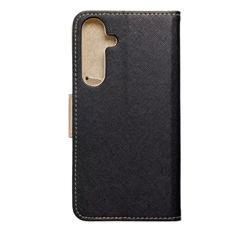 Fancy flip tok Samsung S24 PLUS fekete / arany