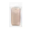 Forcell Elegance oldalra nyíló hátlap tok Samsung S24 arany