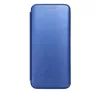 Forcell Elegance oldalra nyíló hátlap tok Samsung S24 kék