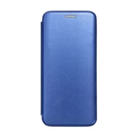   Forcell Elegance oldalra nyíló hátlap tok Samsung S24 kék