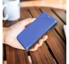 Forcell Elegance oldalra nyíló hátlap tok Samsung S24 kék