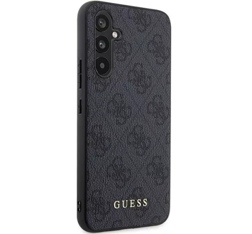 Guess Metal Gold Logo Samsung Galaxy S23 FE tok, szürke