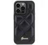 Guess Quilted Metal Logo Samsung GalaxyS23 FE tok, fekete