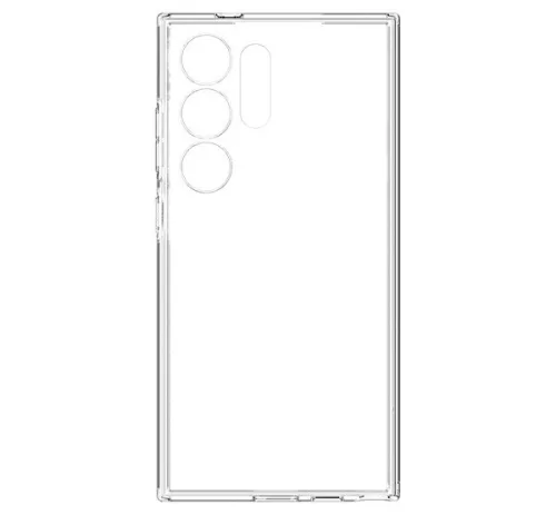 Spigen Liquid Crystal Samsung Galaxy S24 Ultra tok,Crystal Clear, átlátszó