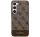 Guess 4G Stripe Samsung Galaxy S24+ szilikon tok, barna