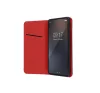 Smart Pro bőr flip tok Xiaomi Redmi Note 13 Pro 5G , bordó