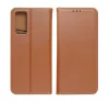 Smart Pro bőr flip tok Xiaomi Redmi Note 13 Pro 4G, barna