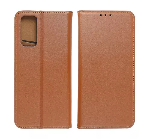 Smart Pro bőr flip tok Xiaomi Redmi Note 13 Pro 4G, barna