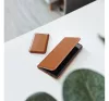 Smart Pro bőr flip tok Xiaomi Redmi Note 13 Pro 4G, barna