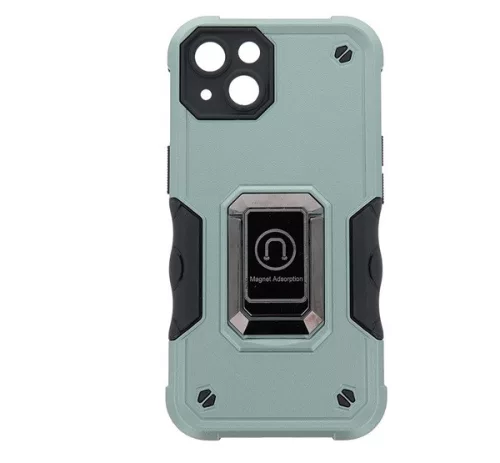 Defender Bulky iPhone 14 Plus ütésálló tok, zöld