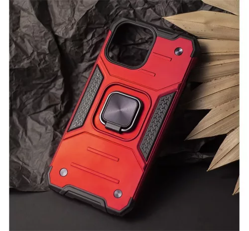 Defender Nitro iPhone 14 Pro Max ütésálló tok, piros