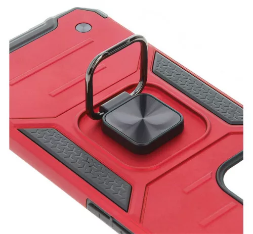 Defender Nitro Samsung Galaxy A13 5G / A04S ütésálló tok, piros