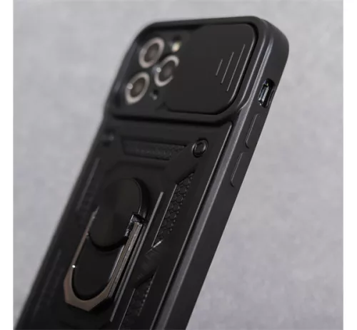 Defender Slide iPhone 14 Pro ütésálló tok, fekete