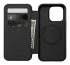 Nomad Modern Leather Folio iPhone 15 Pro flip tok, barna
