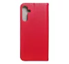 Magnet Samsung Galaxy A15 4G / A15 5G mágneses flip tok, piros