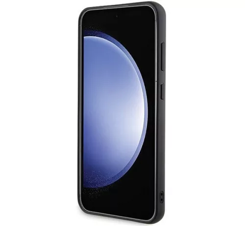 Karl Lagerfeld 3D Rubber Ikonik Samsung Galaxy S24 tok, fekete