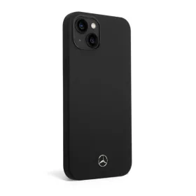 Mercedes Liquid Apple iPhone 14 Plus szilikon tok, fekete