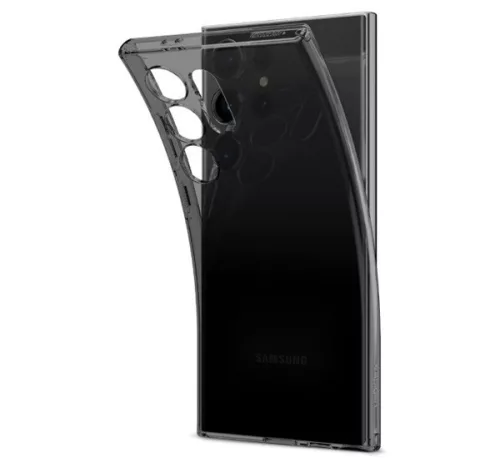 Spigen Liquid Crystal Samsung Galaxy S24 Ultra tok, Space Crystal, átlátszó-szürke