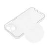 Clear 2mm Apple iPhone 15 Pro max csillámos tok, átlátszó