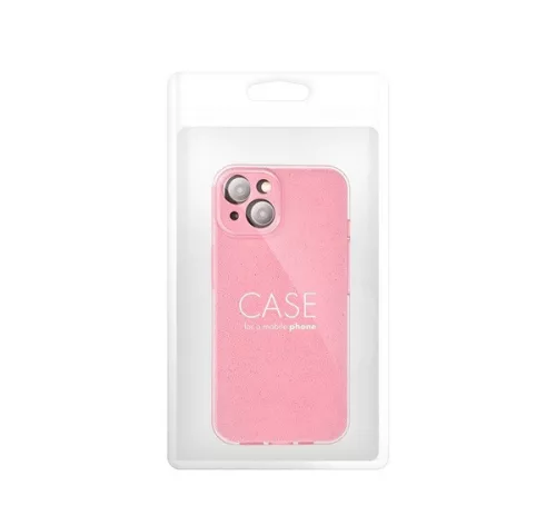 Clear 2mm Apple iPhone 7 / 8 / SE 2020/ SE 2022 csillámos tok, rózsaszín
