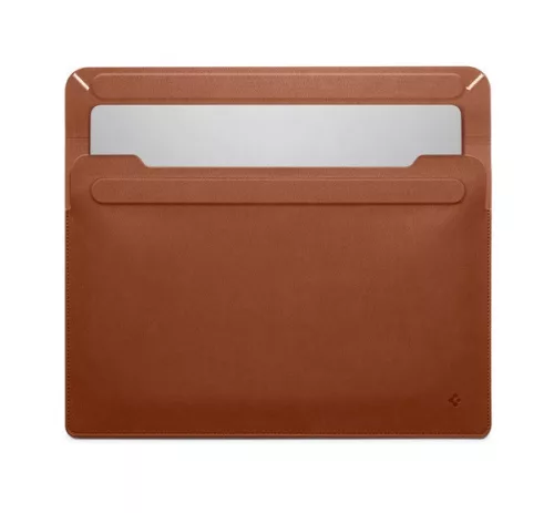 Spigen Valentinus Laptop Sleeve tok, 14", barna