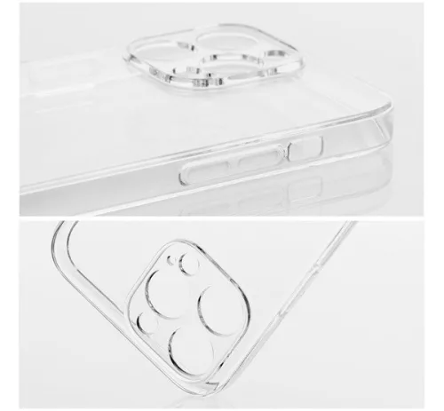 Clear 2mm Samsung Galaxy A13 4G tok, átlátszó (kamera védelemmel)