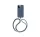Uniq Coehl Muse Apple iPhone 15 Pro Magsafe kombatibilis tok, zafírkék