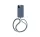 Uniq Coehl Muse Apple iPhone 15 Pro Max Magsafe kombatibilis tok, zafírkék