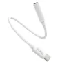 Hoco LS30 USB-C - 3,5mm Jack átalakító, fehér