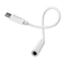Hoco LS30 USB-C - 3,5mm Jack átalakító, fehér
