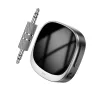 Hoco E80 AUX-Bluetooth adapter kijelzővel, fekete