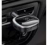 Hoco E80 AUX-Bluetooth adapter kijelzővel, fekete