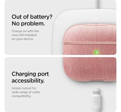 Spigen Urban Fit Apple AirPods (3. gen) tok, rozéarany