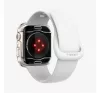 Spigen Ultra Hybrid Apple Watch 9 / 8 / 7 45mm tok, kijelzővédő felülettel, Crystal Clear, átlátszó