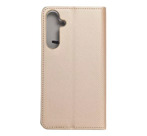 Magnet Samsung Galaxy A35 mágneses flip tok, arany
